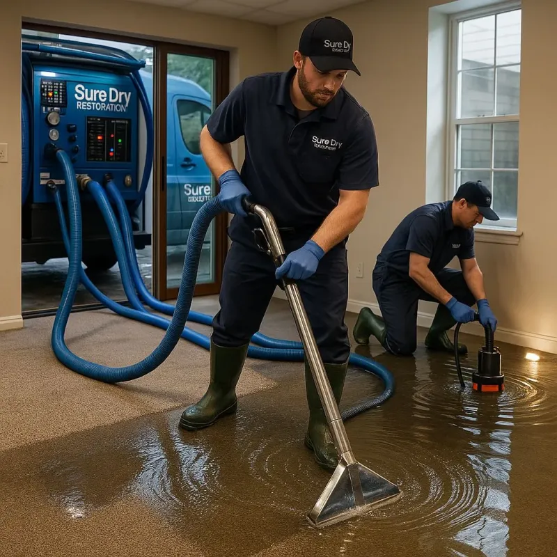 Water Extraction and Removal process in Carter County, TN